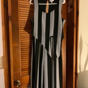 Ladies calf length jumpsuit